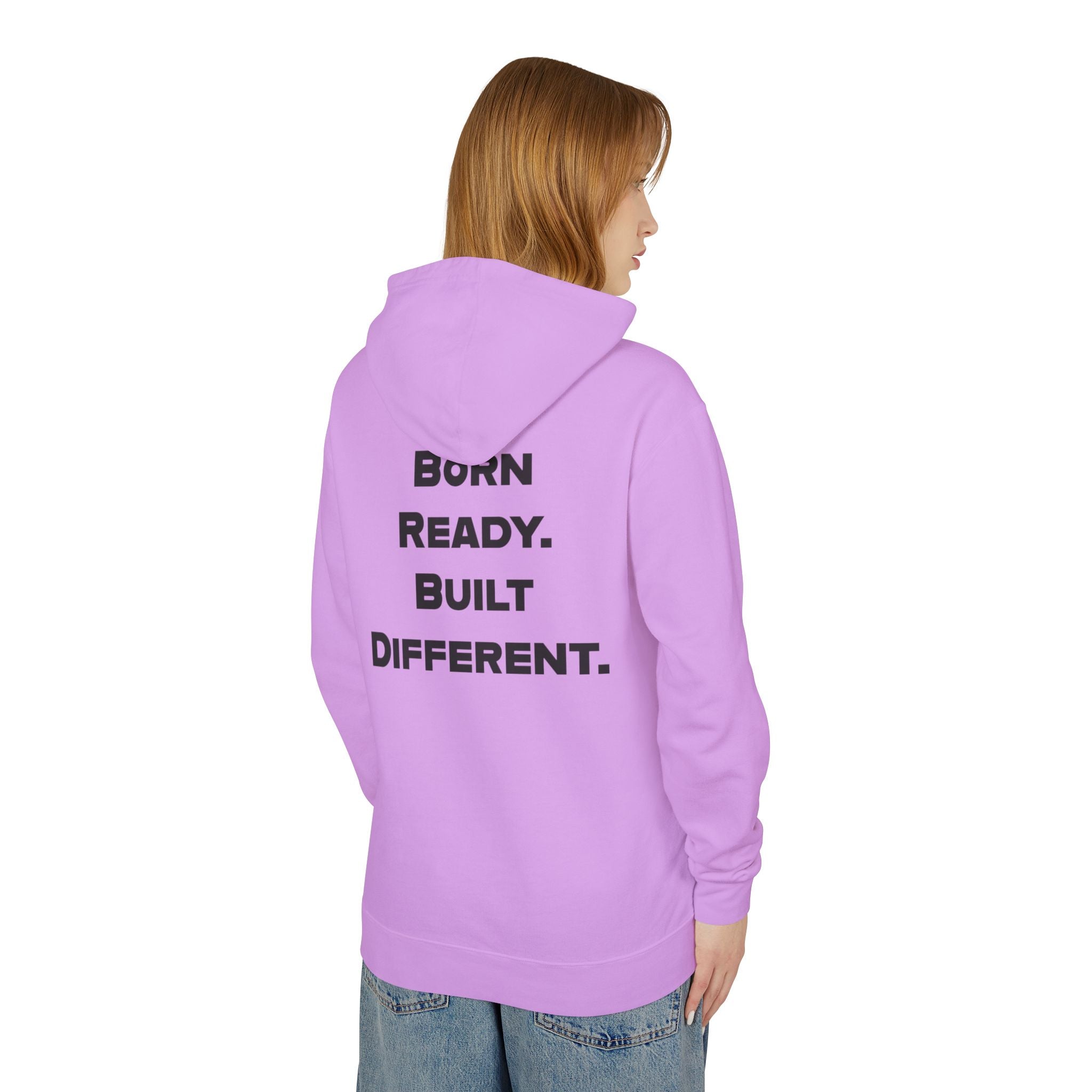 Able Nature Gorilla Hoodie — "Born Ready. Built Different." Motivational Pullover