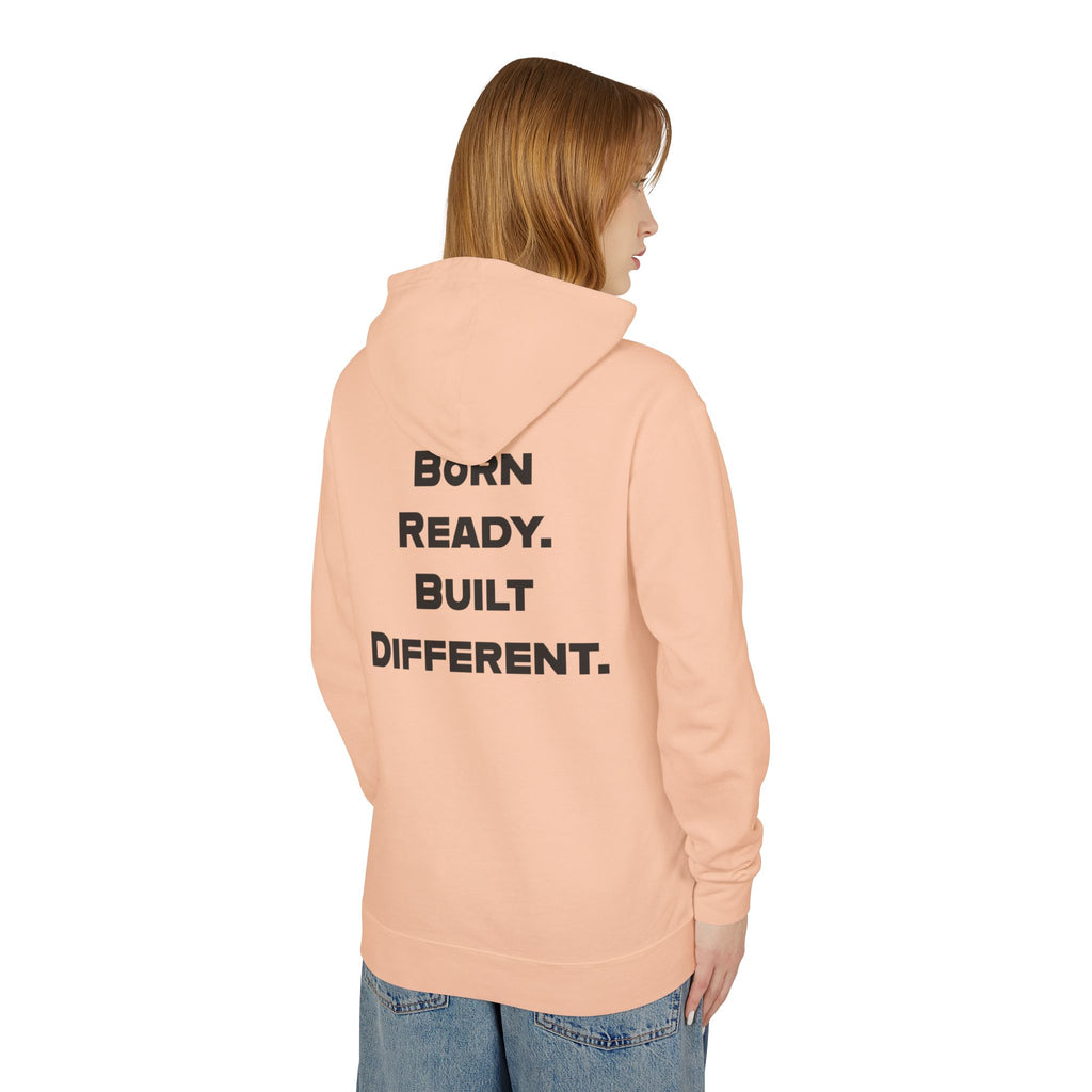 Able Nature Gorilla Hoodie — "Born Ready. Built Different." Motivational Pullover