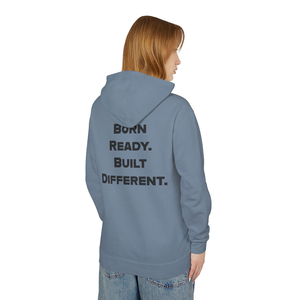 Able Nature Gorilla Hoodie — "Born Ready. Built Different." Motivational Pullover