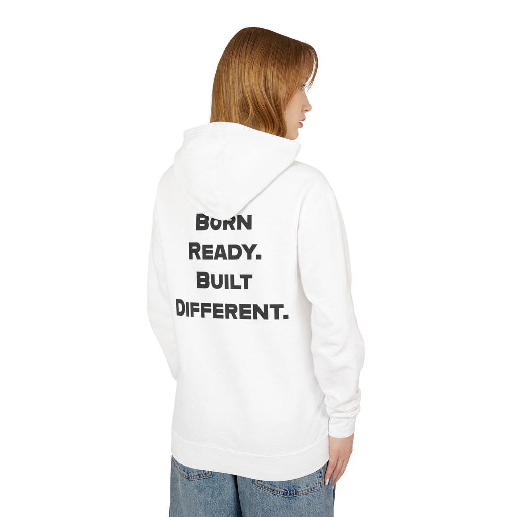 Able Nature Gorilla Hoodie — "Born Ready. Built Different." Motivational Pullover