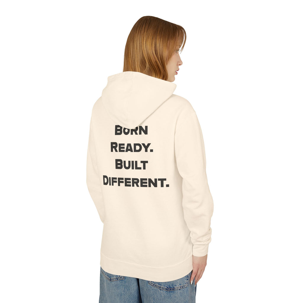 Able Nature Gorilla Hoodie — "Born Ready. Built Different." Motivational Pullover