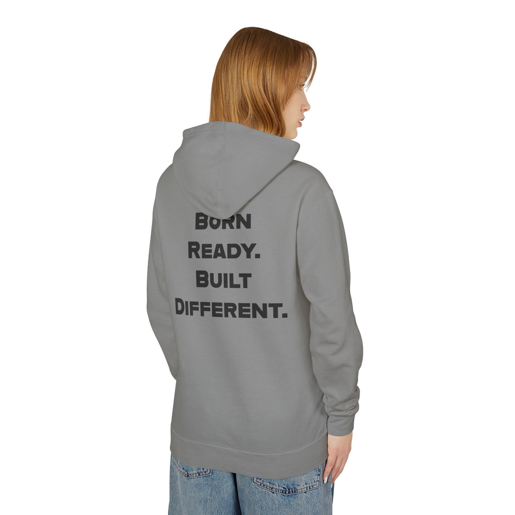 Able Nature Gorilla Hoodie — "Born Ready. Built Different." Motivational Pullover