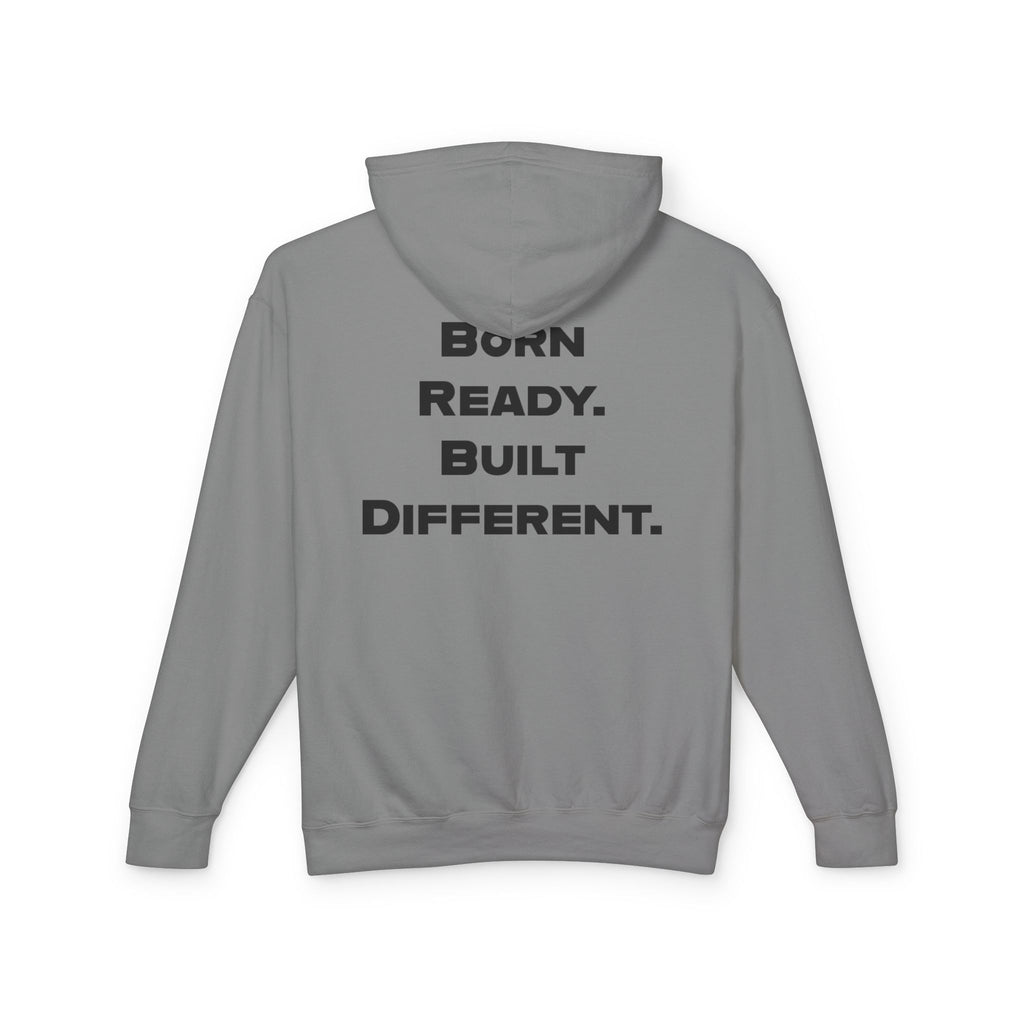 Able Nature Gorilla Hoodie — "Born Ready. Built Different." Motivational Pullover